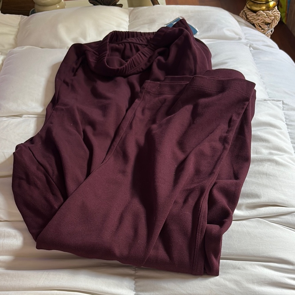 Ladies End Brown Sweatpants Comfortable Joggers